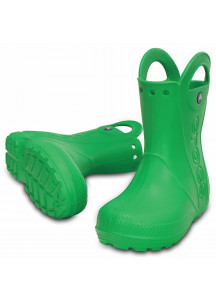 Children's Water Boots Crocs Handle It Rain Green