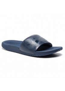 Flip Flops for Children Nike Kawa Slide Dark blue