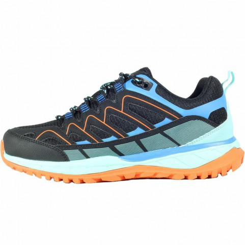 Sports Trainers for Women Hi-Tec Lander Low Moutain Blue Black