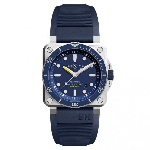 Men's Watch Bell & Ross BR0392-D-BU-ST_SRB