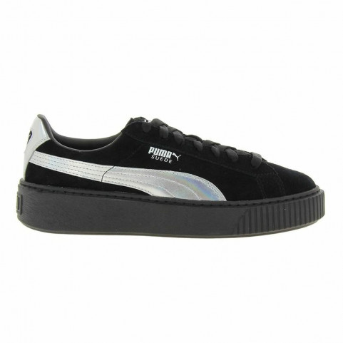 Sports Trainers for Women Puma Suede Platform Explos  Black