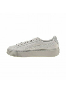 Sports Trainers for Women Puma Basket Platform Reset White