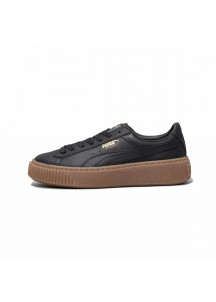 Women's casual trainers Puma Basket Platform Core Black