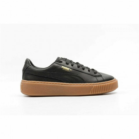 Women's casual trainers Puma Basket Platform Core Black