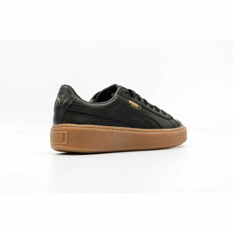 Women's casual trainers Puma Basket Platform Core Black