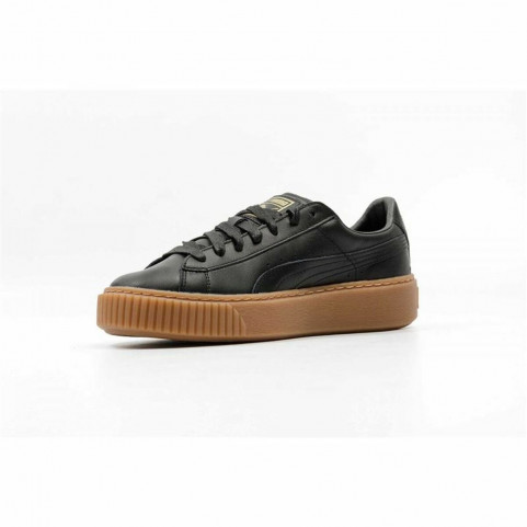 Women's casual trainers Puma Basket Platform Core Black