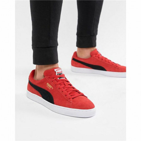 Men’s Casual Trainers Puma Sportswear Suede Classic Red