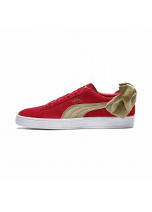 Women's casual trainers Puma Sportswear Suede Bow Varsity Red