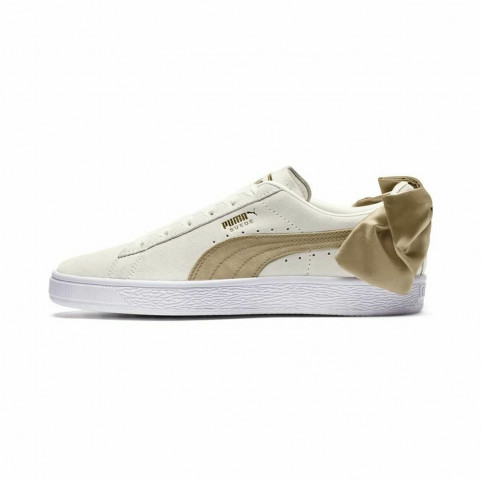 Women's casual trainers Puma Sportswear Suede Bow Varsity Beige