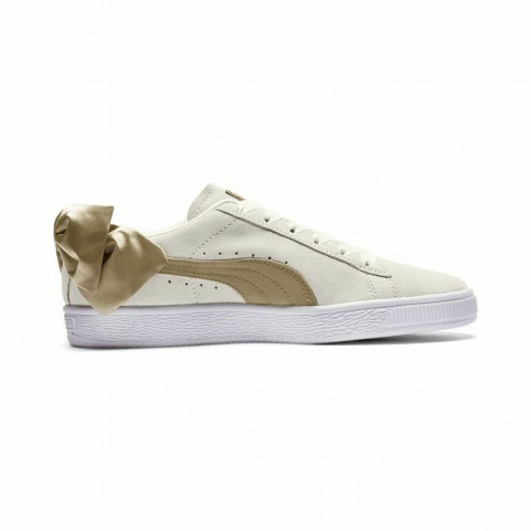 Women's casual trainers Puma Sportswear Suede Bow Varsity Beige