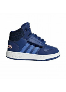 Sports Shoes for Kids Adidas Sportswear adidas Hoops Mid 2.0 Dark blue