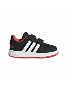 Sports Shoes for Kids Adidas Hoops 2.0 Black