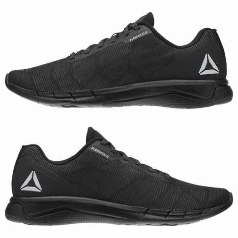 Running Shoes for Adults Reebok Fast Flexweave Black Men