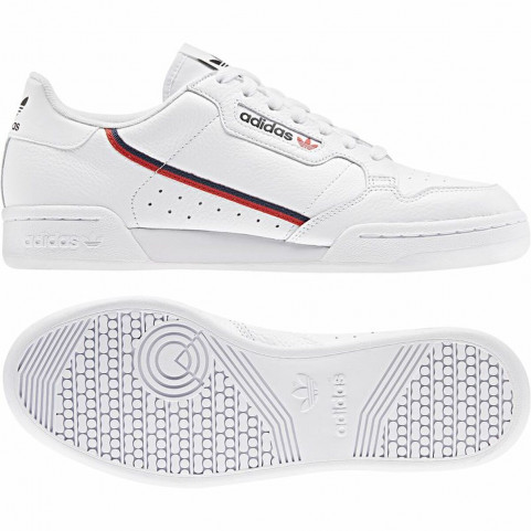 Unisex Casual Trainers Adidas Continental 80 White