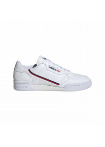 Unisex Casual Trainers Adidas Continental 80 Vegan White