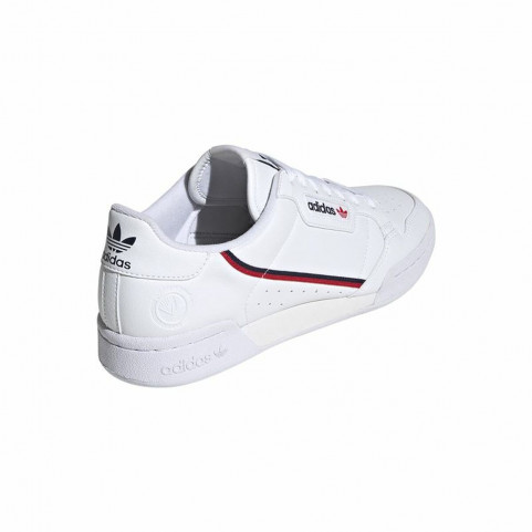 Unisex Casual Trainers Adidas Continental 80 Vegan White