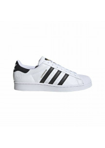 Unisex Casual Trainers Adidas Superstar Vegan White