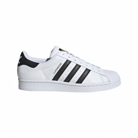 Unisex Casual Trainers Adidas Superstar Vegan White