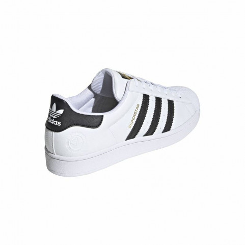 Unisex Casual Trainers Adidas Superstar Vegan White