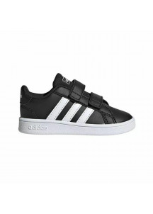 Sports Shoes for Kids Adidas Grand Court I Black