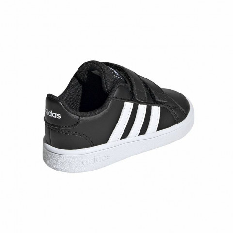 Sports Shoes for Kids Adidas Grand Court I Black