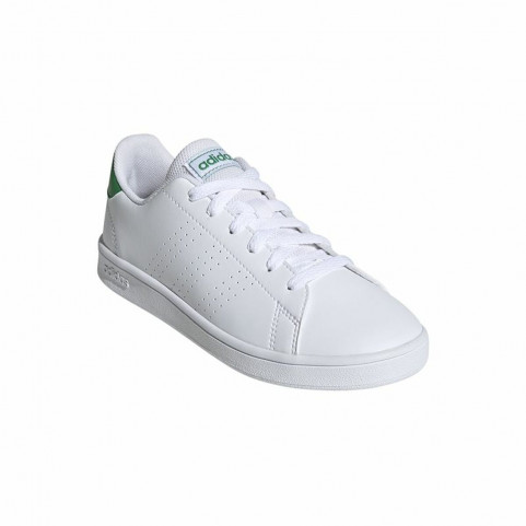 Sports Shoes for Kids Adidas Advantage White