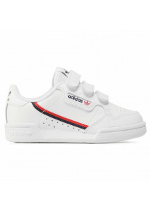 Children’s Casual Trainers CONTINENTAL 80 CF Adidas EH3222 White