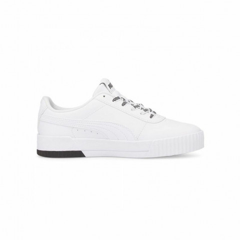 Sports Trainers for Women Puma Carina Logomania White