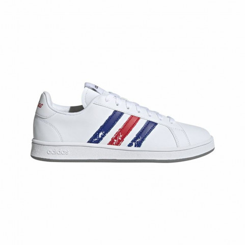 Men’s Casual Trainers Adidas Grand Court Base Beyond Red Blue White