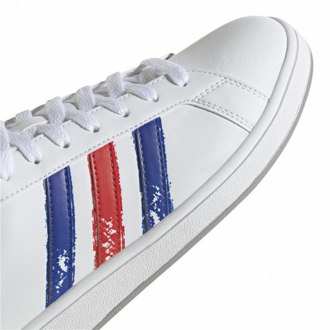 Men’s Casual Trainers Adidas Grand Court Base Beyond Red Blue White