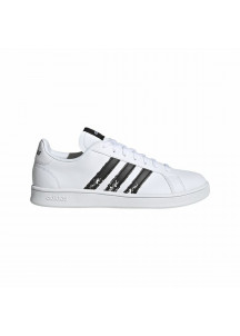 Men’s Casual Trainers Adidas Grand Court Base Beyond White