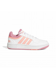 Sports Shoes for Kids Adidas Hoops White