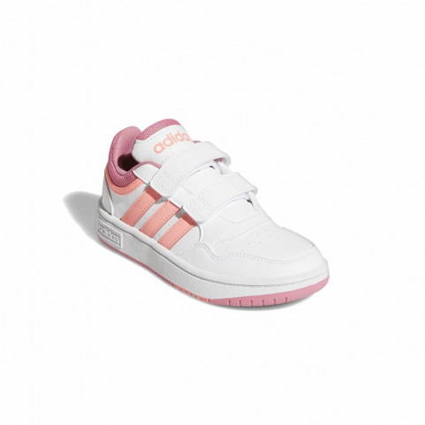 Running Shoes for Kids Adidas Hoops 3.0 White