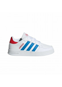 Sports Shoes for Kids Adidas Breaknet  White