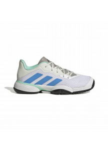 Sports Shoes for Kids Adidas Barricade  White