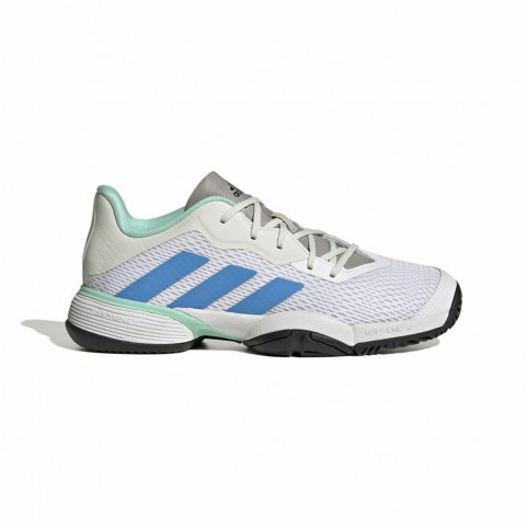 Sports Shoes for Kids Adidas Barricade  White