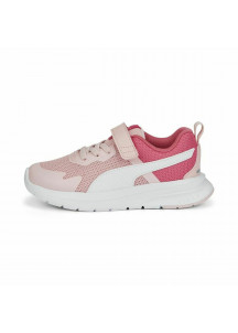 Sports Shoes for Kids Puma Evolve Run Mesh Pink White