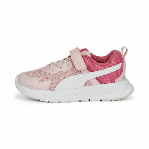 Sports Shoes for Kids Puma Evolve Run Mesh Pink White