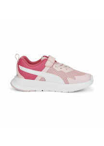 Sports Shoes for Kids Puma Evolve Run Mesh Pink White