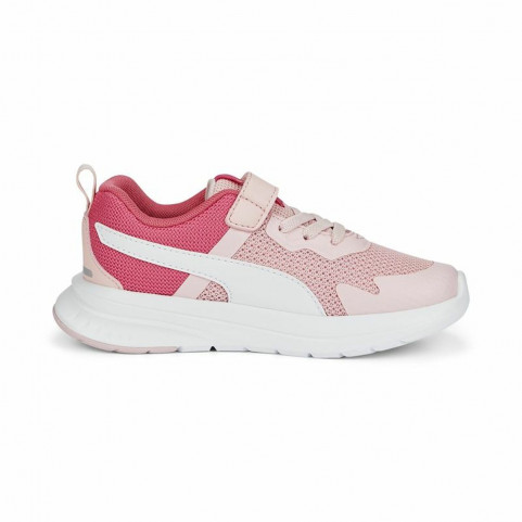 Sports Shoes for Kids Puma Evolve Run Mesh Pink White