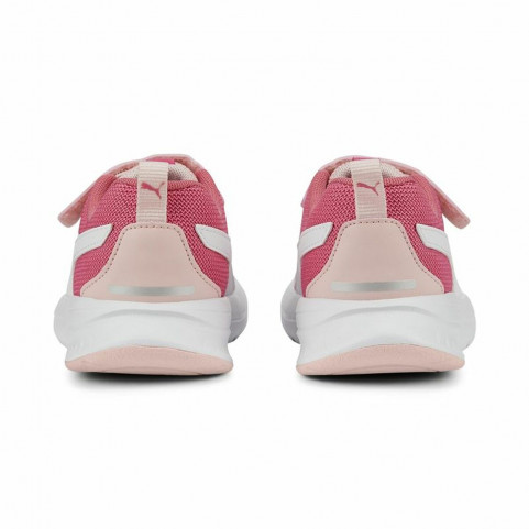 Sports Shoes for Kids Puma Evolve Run Mesh Pink White