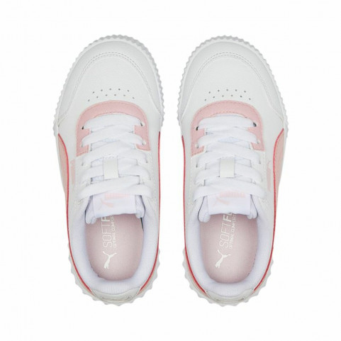 Children’s Casual Trainers Carina Lift  Puma White