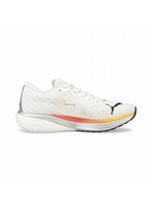 Running Shoes for Adults Puma Deviate Nitro White Men