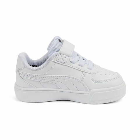 Sports Shoes for Kids Puma Caven AC+ White