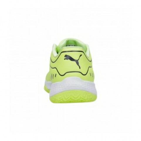 Adult's Padel Trainers Puma SOLARSMASH RCT 107297 01  Yellow Men