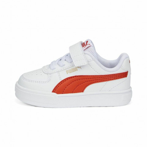 Sports Shoes for Kids Puma Caven Ac+  White