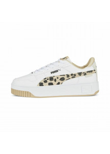 Sports Trainers for Women Puma Carina Street Animal  White