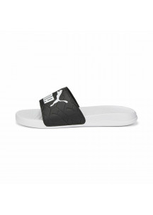 Men's Flip Flops Puma Popcat 20 Logo Power White Black