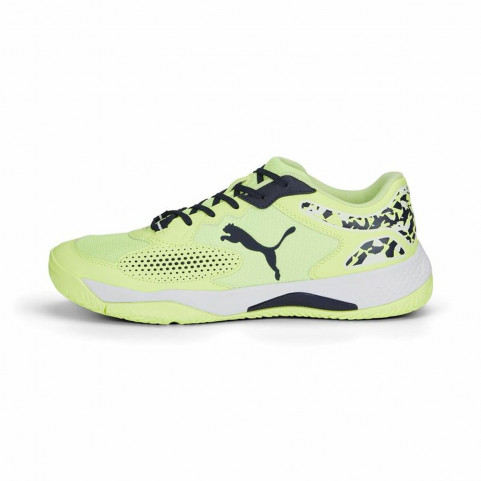 Adult's Padel Trainers Puma Solarcourt Rct Fast  Yellow Men