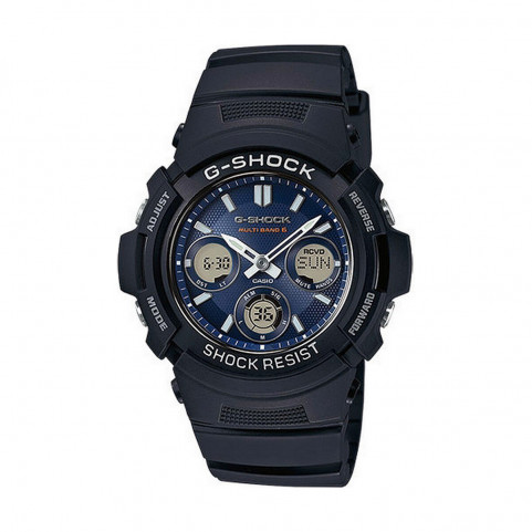 Men's Watch Casio AWG-M100SB-2AER (Ø 46 mm)